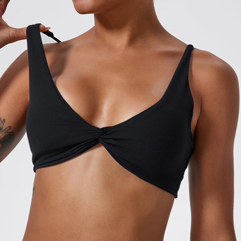 Activ Bra – Twist V-Neck