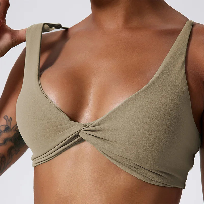 Activ Bra – Twist V-Neck