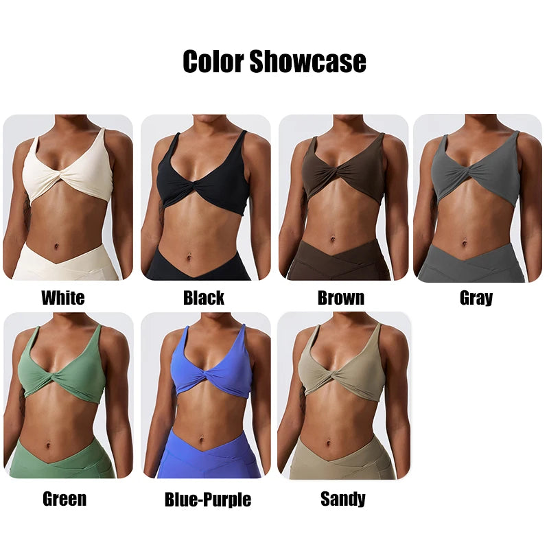 Activ Bra – Twist V-Neck