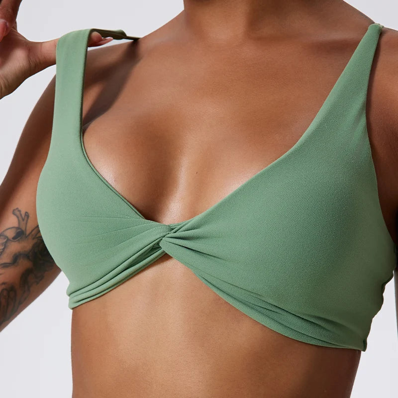 Activ Bra – Twist V-Neck