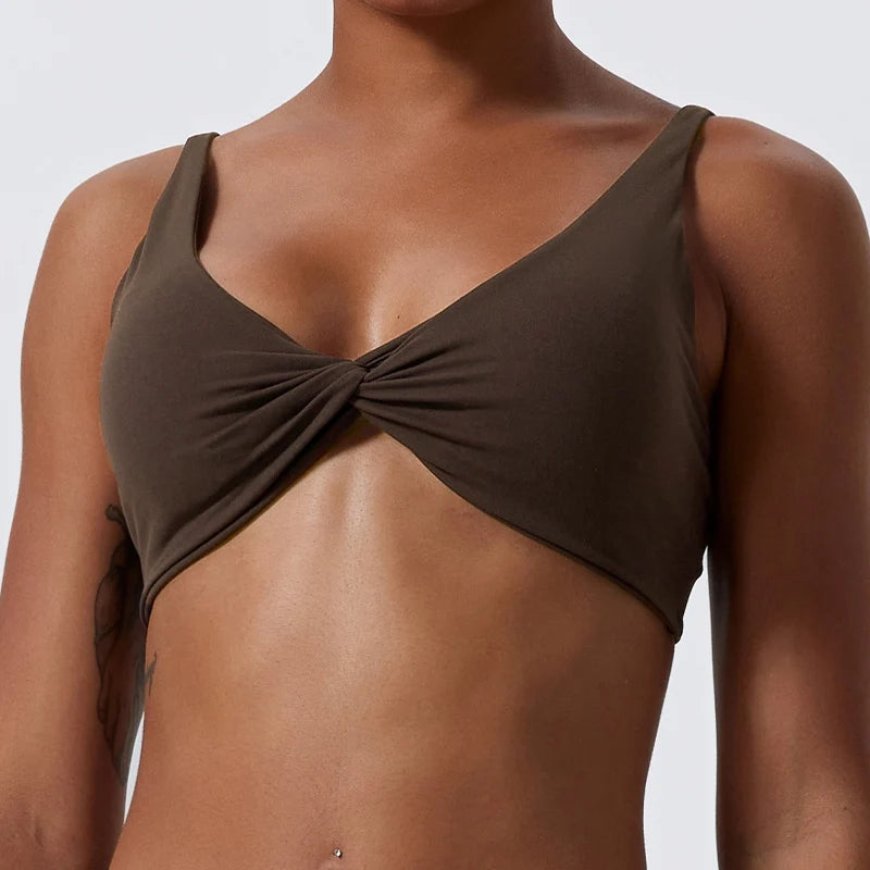 Activ Bra – Twist V-Neck