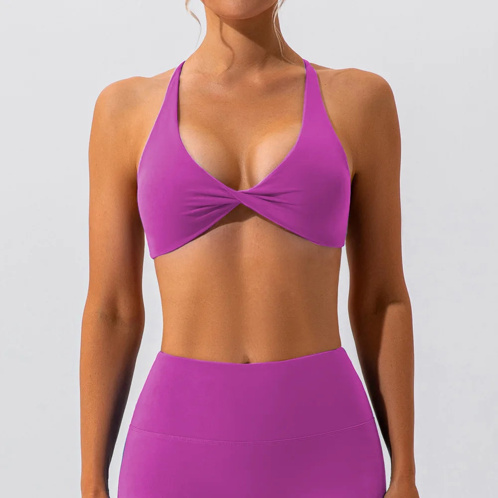 Activ Bra – Twist Halter Back