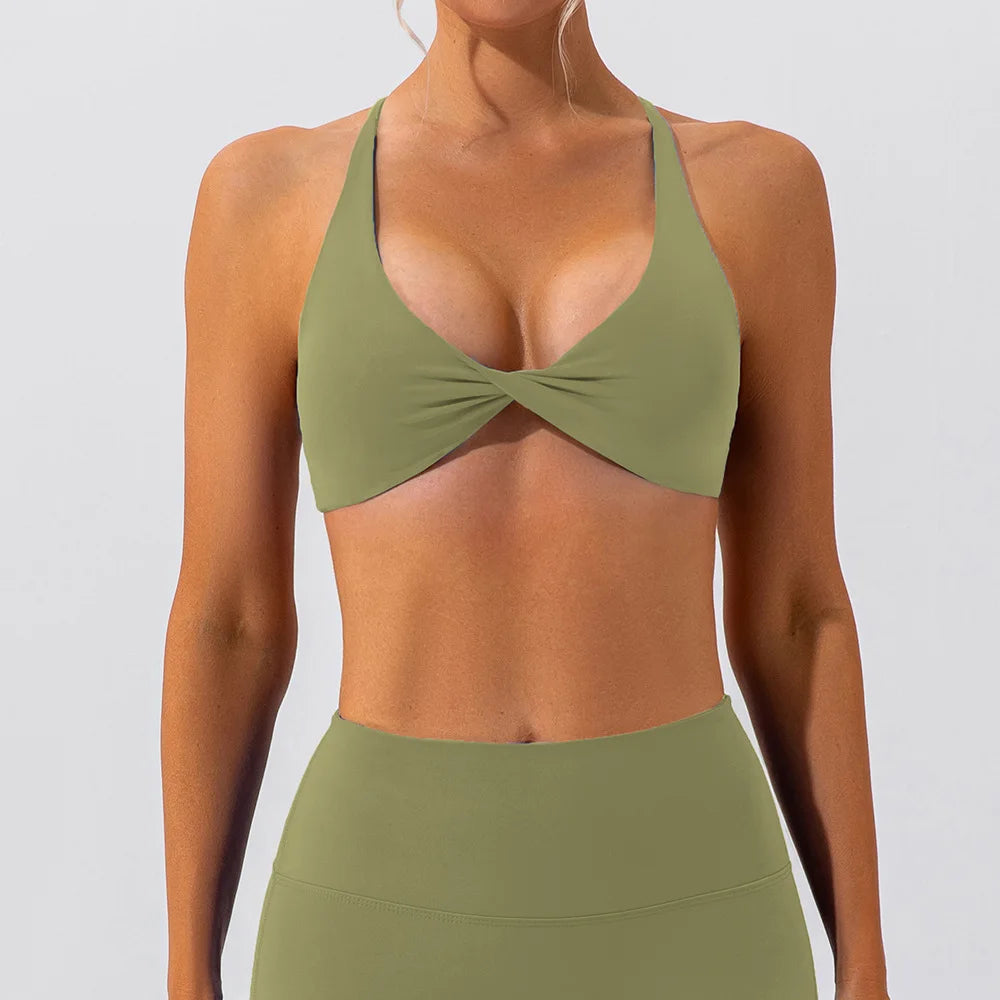 Activ Bra – Twist Halter Back