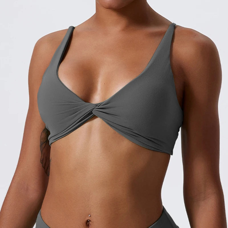 Activ Bra – Twist V-Neck